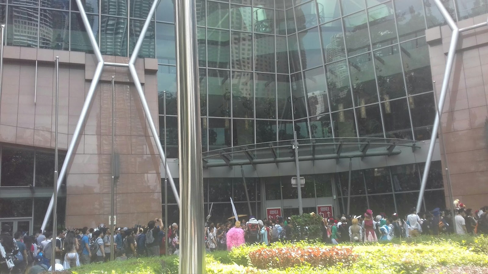 photo showing the outside of the venue